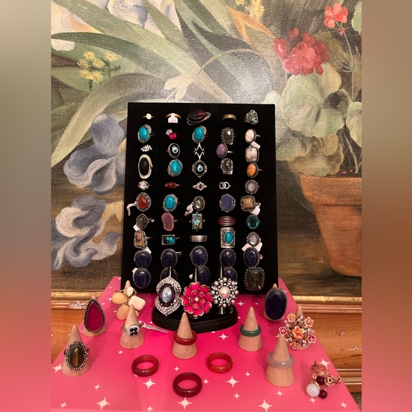 GENUINE RUBY RING Size 8 - Picture 4 of 5